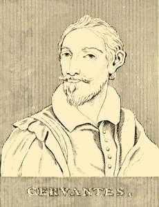 Cervantes, 1547-1616, 1830. by Unbekannt