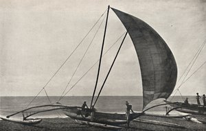 Seylan payandalı deniz balıkçı teknesi, 1926 by Unbekannt