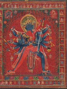 Chakrasamvara ve Eşi Vajravarahi, 1450-1500. by Unbekannt