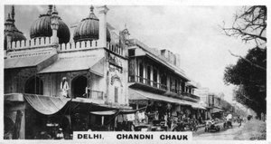Chandni Chowk, Delhi, Hindistan, c1925 by Unbekannt