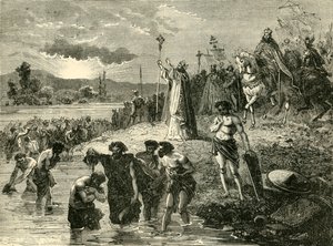 Charlemagne, Saksonların Weser