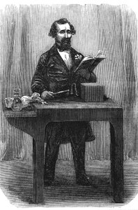 Charles Dickens 1812-70, İngiliz romancı ve gazeteci, Temmuz 1858 by Unbekannt