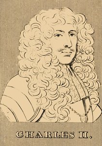 Charles II, 1630-1685, 1830. by Unbekannt