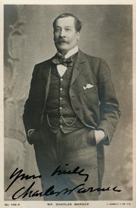 Charles Warner, İngiliz aktör, c1890-c1909 by Unbekannt