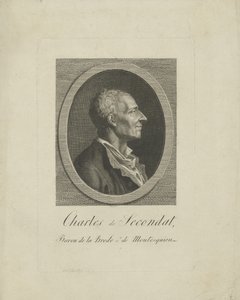 Charles de Secondat, Baron de Montesquieu 1689-1755, c. 1795. by Unbekannt
