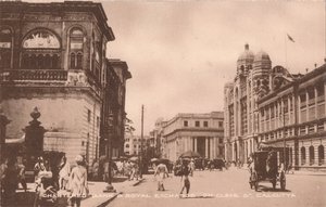Chartered Bank & Royal Exchange, Cleve St, Kalküta, c1900 by Unbekannt