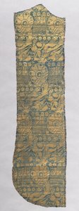 Gerçekçi Hayvanlarla Chasuble Fragmanı, c. 1420. by Unbekannt
