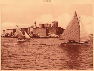 Chateau dIf, If Kalesi, Marsilya, 1930. by Unbekannt