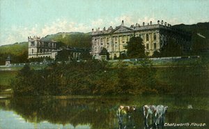 Chatsworth Evi, 19. yüzyıl sonu - 20. yüzyıl başı. by Unbekannt