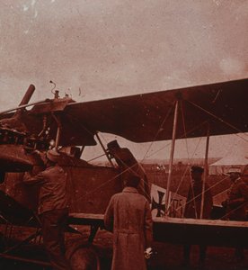 Pilotla uçağın kontrol edilmesi, 1916 by Unbekannt
