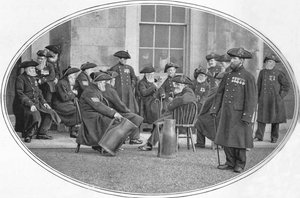 Black jacks ile Chelsea Emekliler, Londra, c1901 1901 by Unbekannt