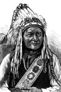 Baş Oturan Boğa, Kızılderili, 19. yüzyıl by Unbekannt