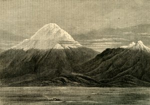 Chimborazo ve Carihuairzao, Riobamba yönünden, 1881. by Unbekannt