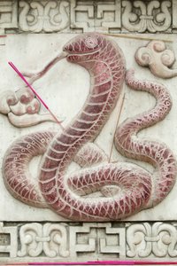Çin astrolojik işareti. Beyaz bulut tapınağı Pekin Çin by Unbekannt