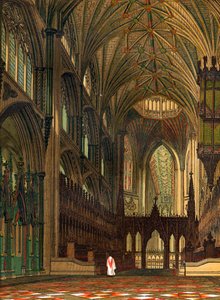 Ely Katedrali Korosu, Cambridgeshire, 19. yüzyıl by Unbekannt