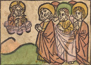 Havarilere Görünen İsa, c. 14601470. by Unbekannt