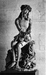 bağları heykel ile İsa. Hospices Civiles de Beaune, 1443