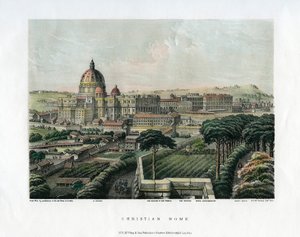 Hıristiyan Roma, İtalya, c1865 by Unbekannt