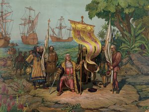 Kristof Kolomb (1451 - 1506) İspanya için 