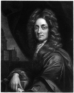 Christopher Wren, İngiliz mimar, matematikçi ve fizikçi, 1833 by Unbekannt