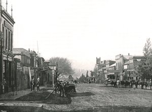 Church Street, Maritzburg, Güney Afrika, 1895. by Unbekannt