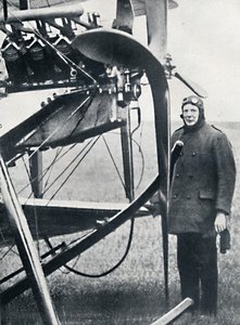 Churchill uçaklarla ilgilenmeye başladı ve en büyük olasılıkları öngördü, 1914, 1945 by Unbekannt