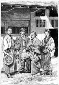 Tokyo Vatandaşları, Japonya, 1895 by Unbekannt