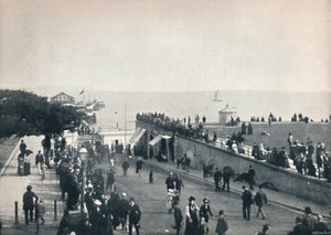 Clacton-On-Sea - İskeleye Yaklaşım, 1895 by Unbekannt