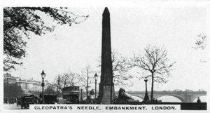 Kleopatra İğnesi, Dolgu, Londra, c1920