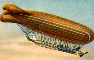 Clément-Bayard No 1 zeplin, 1908, 1932. by Unbekannt