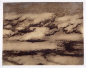 Cloud study, c 1840 by Unbekannt