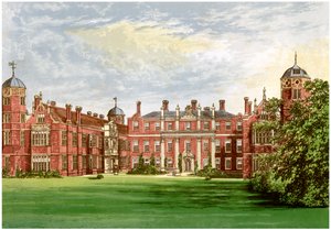 Cobham Hall, Kent, Darnley Kontunun evi, c1880 by Unbekannt
