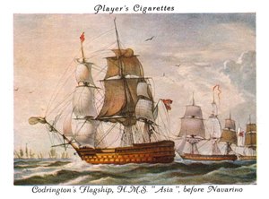 Codringtons Amiral Gemisi, H.M.S. Asya, Navarino