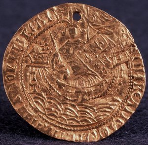 Çar Ivan III Ters Sikke Korabelnik: Gemisinde Cetvel, 1471-1490 by Unbekannt