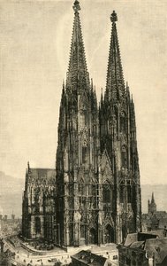 Köln Katedrali, 1890. by Unbekannt