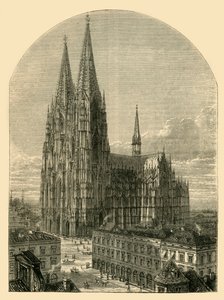 Köln Katedrali tamamlandı, 1881. by Unbekannt