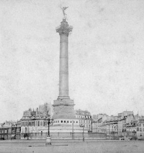 Temmuz Sütunu, Place de la Bastille, Paris, Fransa, 19. yüzyılın sonu veya 20. yüzyılın başı by Unbekannt