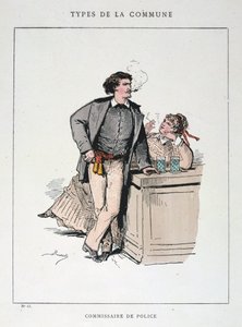 Polis Komiseri, Paris Komünü, 1871. by Unbekannt
