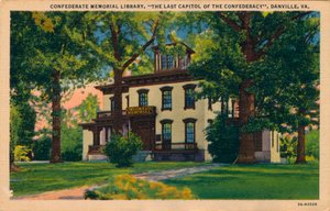 Konfederasyon Anıt Kütüphanesi, Danville, Virginia, 1938 by Unbekannt
