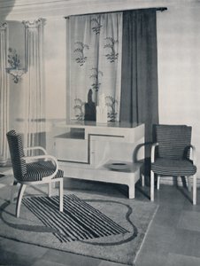 Hayes Marshall tarafından Fortnum & Mason Ltd. için tasarlanan bir odanın köşesi, Londra, 1936 by Unbekannt
