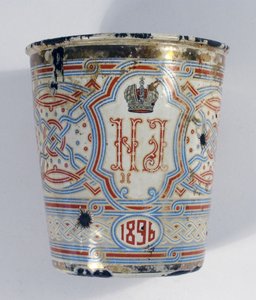 taç giyme Kupası. Nicholas II 1896