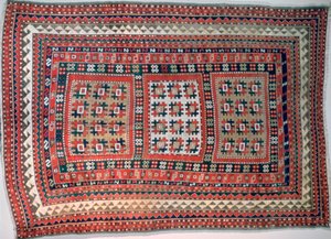 Kazak kilim, Bordjalou bölgesi, Kafkasya by Unbekannt