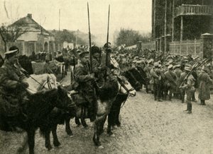 Kazak askerleri, Birinci Dünya Savaşı, 1914, c1920. by Unbekannt