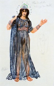 Gecenin Kraliçesi için kostüm tasarımı, 1913 by Unbekannt