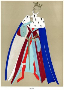 1486 kostümü, 20. yüzyılın başlarından ortalarına by Unbekannt