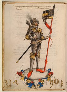 Hohenlohe ve Ziegenhain Kontu Albrecht by Unbekannt