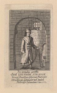 Kont Johann Friedrich Struensee 1737-1772, 1772. by Unbekannt
