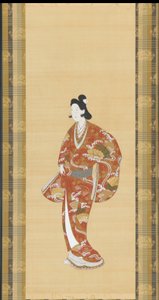 Courtesan, Edo dönemi, 1661-1673. by Unbekannt