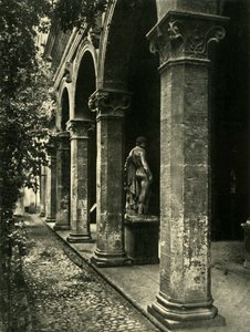Palazzetto Venezia Avlusu, Roma, İtalya, 1908. by Unbekannt