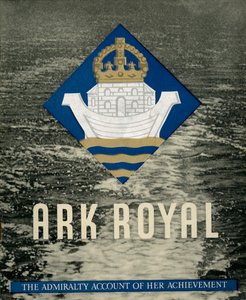 HMS Ark Royal, 1942 hakkında broşürün kapağı. by Unbekannt